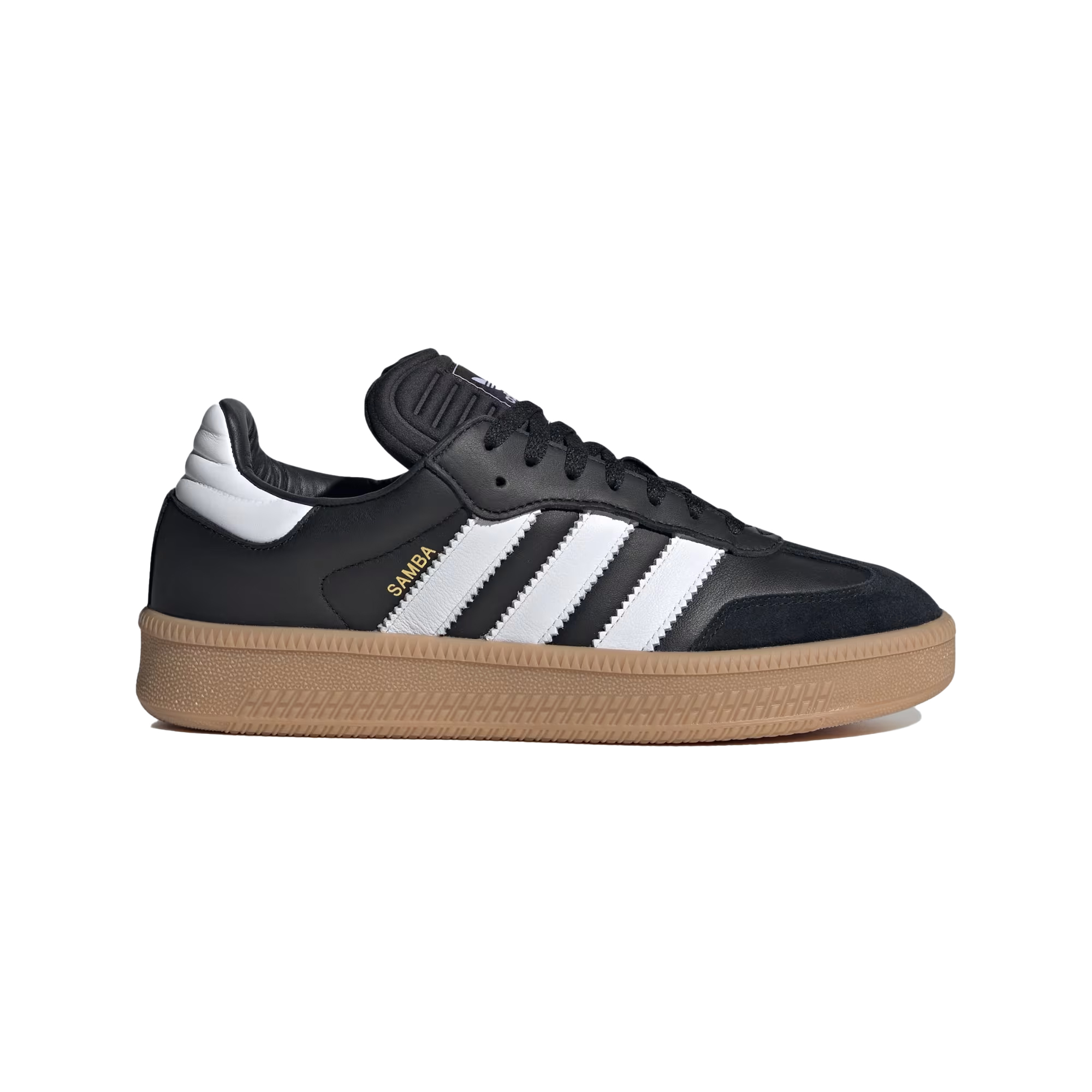 کفش  اورجینال اسپرت مردانه و زنانه Adidas Samba XLG IE1379 مشکی سفید | استریت استایل خاص