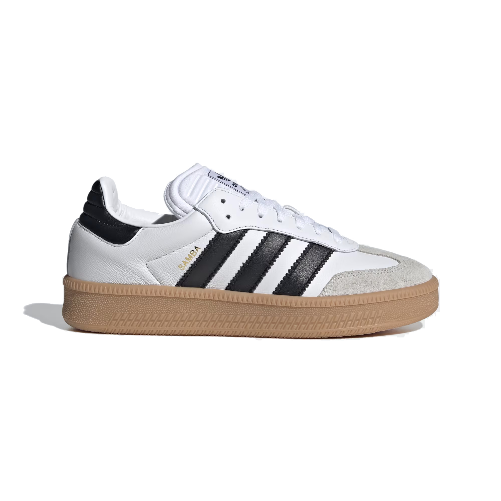 کفش  اورجینال اسپرت مردانه و زنانه Adidas Samba XLG IE1377 مشکی سفید | استریت استایل خاص